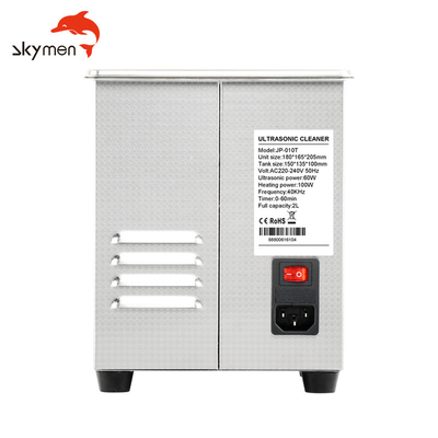 el limpiador ultrasónico de acero inoxidable de 2L 80W para 3d imprime el calentador del contador de tiempo ajustable